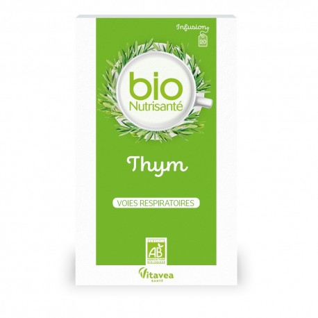 Vitavea Bionutrisanté Organic Infusion Thyme 20 Sachets 3515451061465