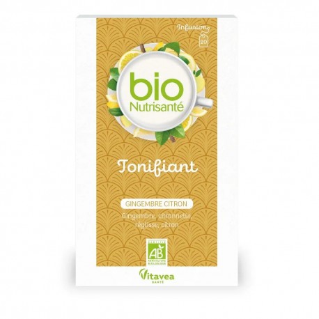 Vitavea Bionutrisanté Organic Infusion Tonifying 20 Sachets 3515450074787