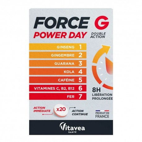 Vitavea Force G Power Day 20 Tablets 3515450088890