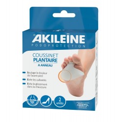 Akileïne Podoprotection Coussinet Plantaire à Anneau 2 Unités