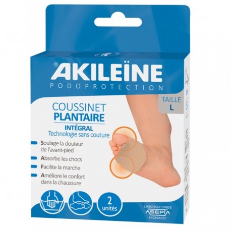 Akileïne Podoprotection Coussinet Plantaire Integral Taille L 3323034650919