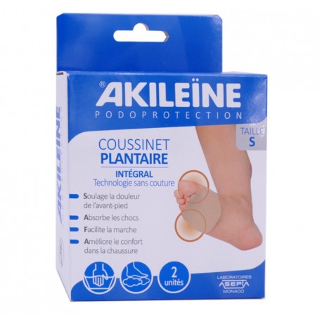 Akileïne Podoprotection Coussinet Plantaire Integral Taille S 3323034650902