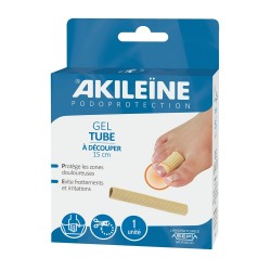 Akileïne Podoprotection Gel Tube à Découper 1 x 15 cm 3323034650933