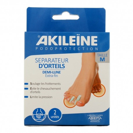 Akileïne Podoprotection Séparateur d'Orteils Taille M 3323037572133