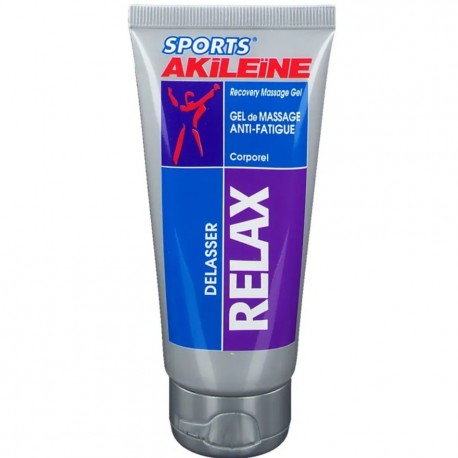 Akileïne Sports Relax Gel de Massage Anti-Fatigue 75 ml 3323037218680