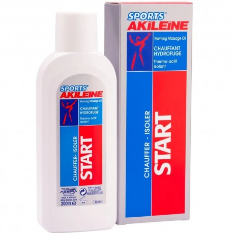 Akileïne Sports Start Chauffant Hydrofuge 200 ml 3323034898342