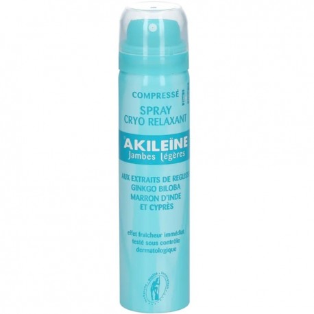 Akileïne Cryo Relaxing Spray Light Legs 75 ml 3323030000787