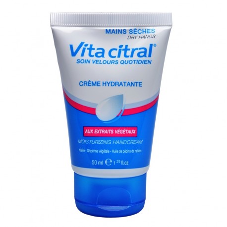 Vita Citral Soin Velours Quotidien Mains Sèches 50 ml 3401560032642