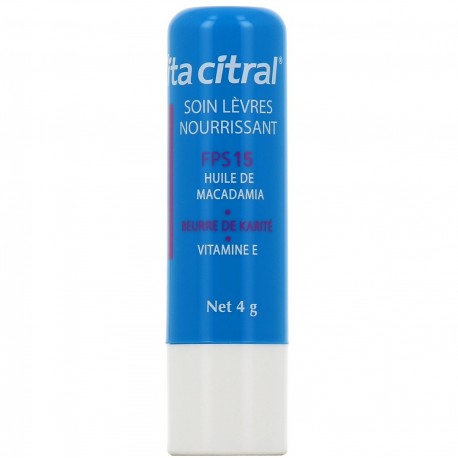 Vita Citral Stick Soin Lèvres Nourrissant SPF15 4 g 3323035359200