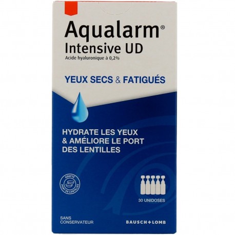 Bausch + Lomb Aqualarm Intensive UD 30 Single Doses 3614790000606