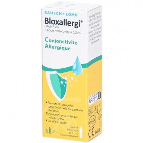 Bausch + Lomb Bloxallergi Conjonctivite Allergique 10 ml 3614790000347