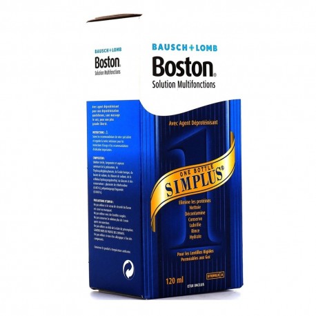 Bausch + Lomb Boston Simplus Solution Multifonctions 120 ml 7391899836966