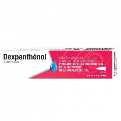 Bausch + Lomb Dexpanthenol Ophthalmic Gel 10 g 3614790001108