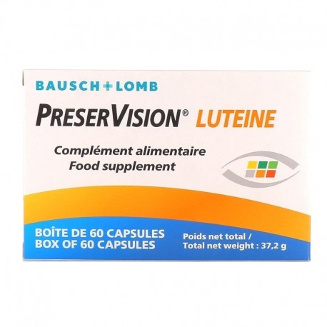 Bausch + Lomb Preservision Lutéine 60 Capsules 3401242716877