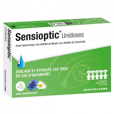 Bausch + Lomb Sensioptic Single Doses x 10 3614790001153
