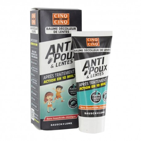Cinq Sur Cinq Baume Décolleur de Lentes Anti Poux & Lentes 60 ml 3614790000194
