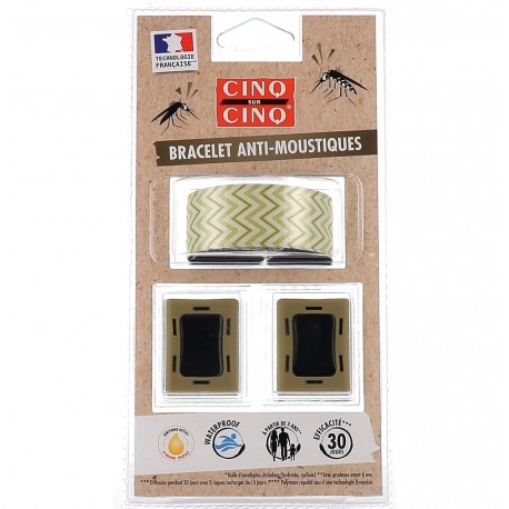 Cinq Sur Cinq Bracelet Anti-Moustiques White Summer 3614790000675