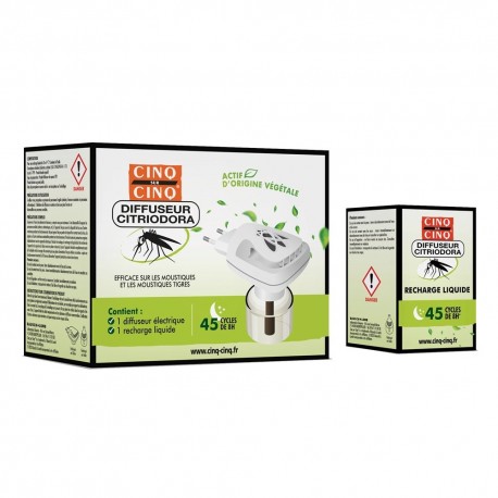 Cinq Sur Cinq Diffuseur Citriodora 3614790001238