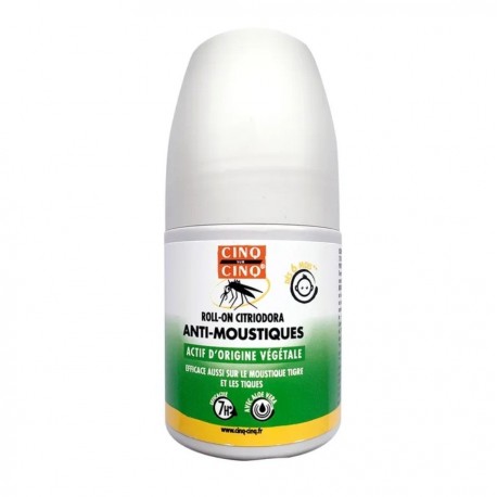 Cinq Sur Cinq Roll-On Citriodora Anti-Moustiques 50 ml 3614790000774