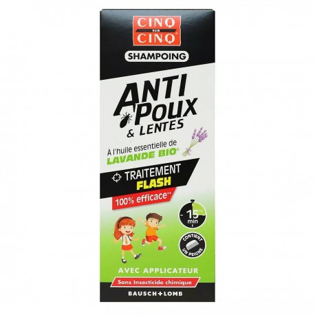 Cinq Sur Cinq Anti-Lice & Nits Shampoo Organic Lavender 100 ml 3614790000552