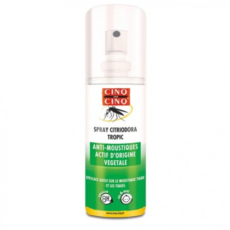 Cinq Sur Cinq Spray Citriodora Anti-Moustiques 100 ml 3401560038934