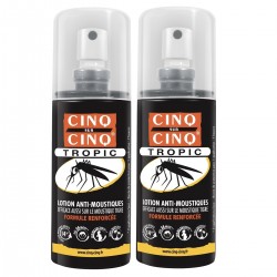 Cinq Sur Cinq Tropic Anti-Mosquitoes Lotion 2 x 75 ml