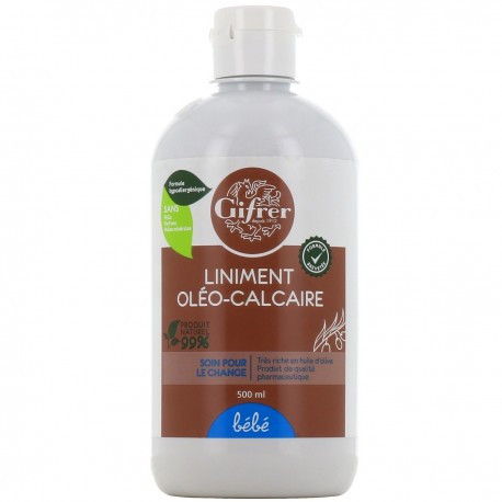 Gifrer Liniment Oléo-Calcaire Stabilisé 500 ml 3401573541490
