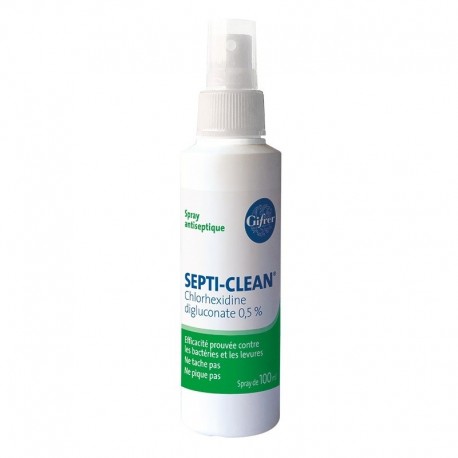 Gifrer Septi-Clean Spray Antiseptique 100 ml 3701129000564