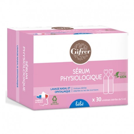 Gifrer Physiologica Sérum Physiologique 30 x 5 ml 3401565648671
