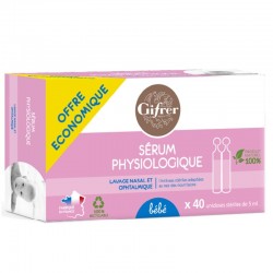 Gifrer Sérum Physiologique 40 x 5 ml