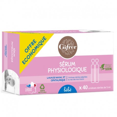 Gifrer Physiological Serum 40 x 5 ml 3401042933641