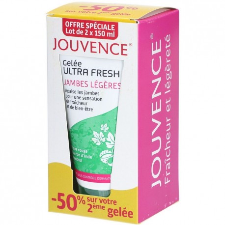 Jouvence Gelée Ultra Fresh Jambes Légères 2 x 150 ml 3665979000153