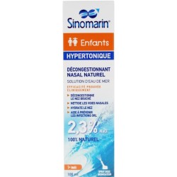 SinOmarin Solution d'Eau de Mer Hypertonique Nez Bouché Nourrissons Enfants 100 ml 5206892101695