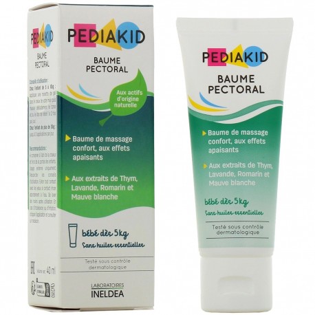 Pediakid Baume Pectoral 40 ml 3700225602740