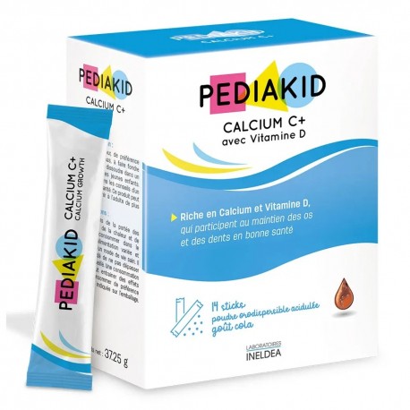 Pediakid Calcium C+ 14 Sticks 3700225602207