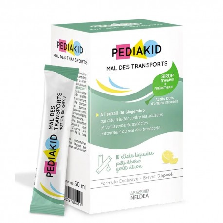 Pediakid Motion Sickness 10 Sticks 3700225602511