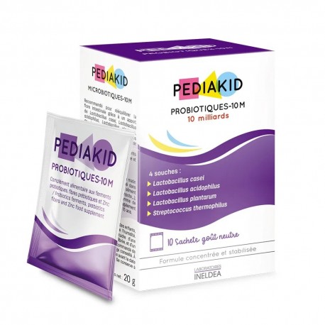 Pediakid Probiotiques-10M 10 Sachets 3700225602269