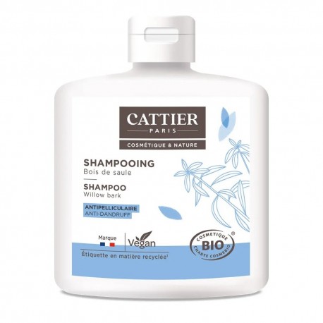 Cattier Shampooing Antipelliculaire Bois de Saule 250 ml 3283950910736