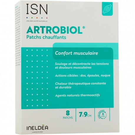 Ineldea Artrobiol Patchs Chauffants 8 Patchs 3700225641299