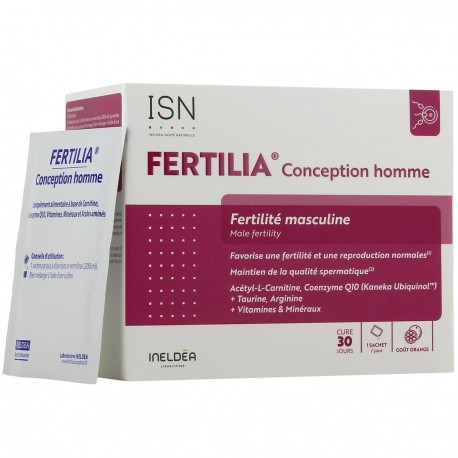 Ineldea Fertilia Conception Homme 30 Sachets 3700225641374