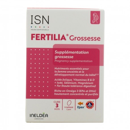 Ineldea Fertilia Grossesse 90 Capsules 3700225641350