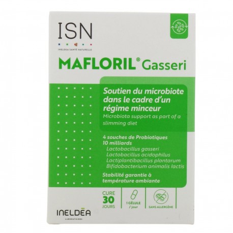 Ineldea Mafloril Gasseri 30 Gélules 3700225640940