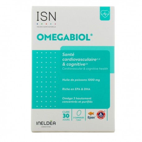 Ineldea Omegabiol 60 Capsules 3700225641121
