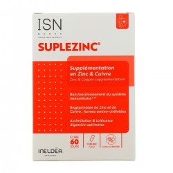 Ineldea Suplezinc Supplémentation en Zinc 60 Gélules