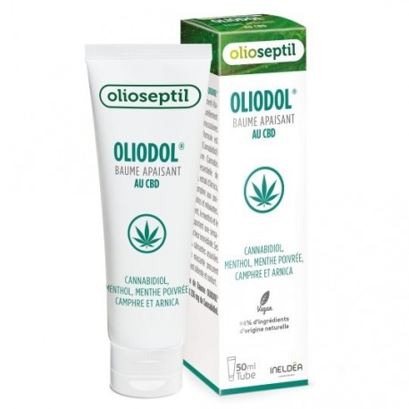 Olioseptil Oliodol Baume Apaisant au CBD 50 ml 3700225603679