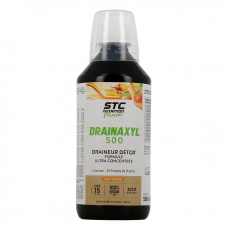 Stc Nutrition Drainaxyl 500 Thé Pêche 500 ml 3700225600159
