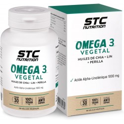 Stc Nutrition Oméga 3 Végétal 120 Gélules 3700225605789