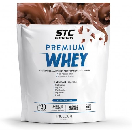 Stc Nutrition Premium Whey Chocolat 750 g  3700225601415