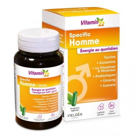 Vitamin'22 Specific Men 60 Capsules 3700225600777