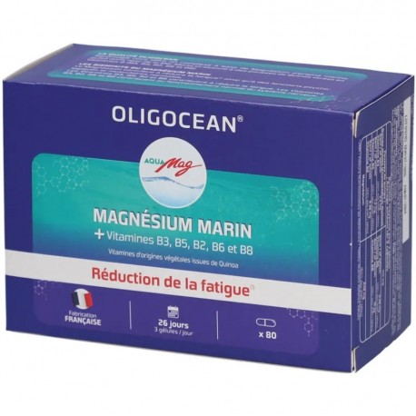Oligocean Aquamag Marine Magnesium 80 Capsules 3428881704201